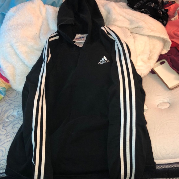 Black Adidas hoodie - Picture 1 of 3